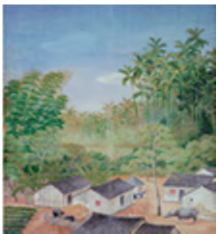 林玉山, 〈故園追憶〉
