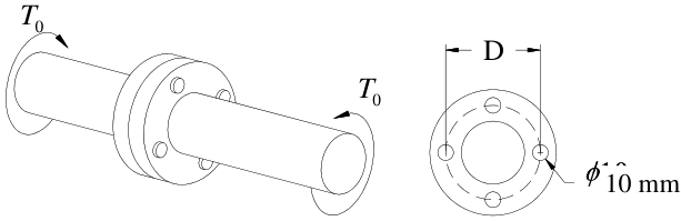 T0=100 N m, D=200 mm 圖 b